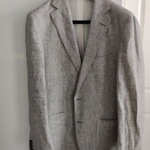 SuitSupply Havana Linen 3 piece Suit